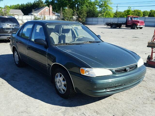 2T1BR18E5YC289902 - 2000 TOYOTA COROLLA VE GREEN photo 1