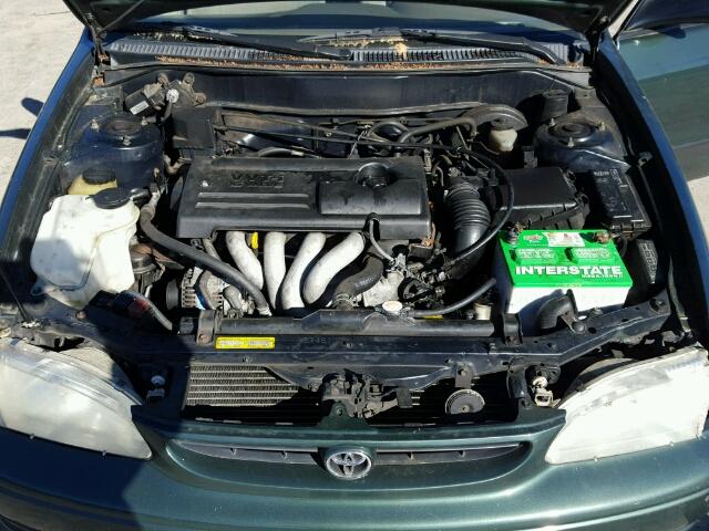 2T1BR18E5YC289902 - 2000 TOYOTA COROLLA VE GREEN photo 7