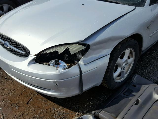 1FAFP55S02A220383 - 2002 FORD TAURUS SES SILVER photo 9