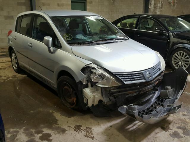 3N1BC13E87L350022 - 2007 NISSAN VERSA S SILVER photo 1