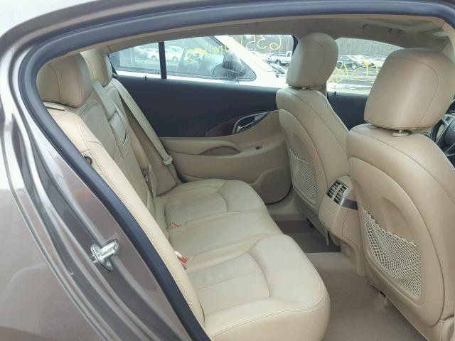 1G4GD5E31CF284139 - 2012 BUICK LACROSSE P BROWN photo 6