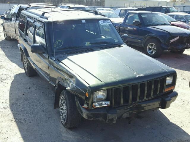 1J4FJ78S4WL257721 - 1998 JEEP CHEROKEE L GREEN photo 1