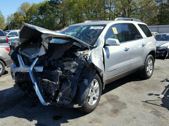 1GKER33778J145102 - 2008 GMC ACADIA SLT ვერცხლისფერი ფოტო 2