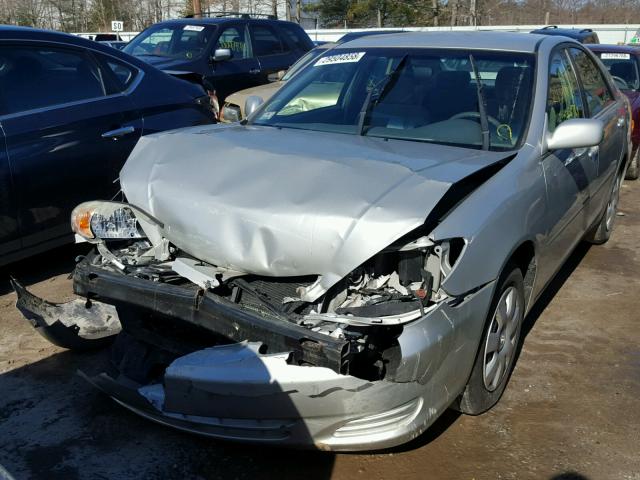 4T1BE32K44U274547 - 2004 TOYOTA CAMRY LE SILVER photo 2