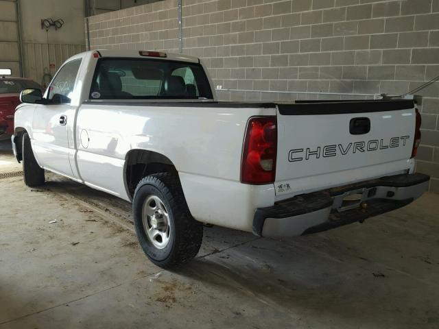 1GCEC14XX3Z351296 - 2003 CHEVROLET SILVERADO WHITE photo 3