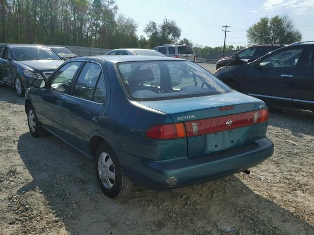 1N4AB41D1TC747705 - 1996 NISSAN SENTRA E GREEN photo 3