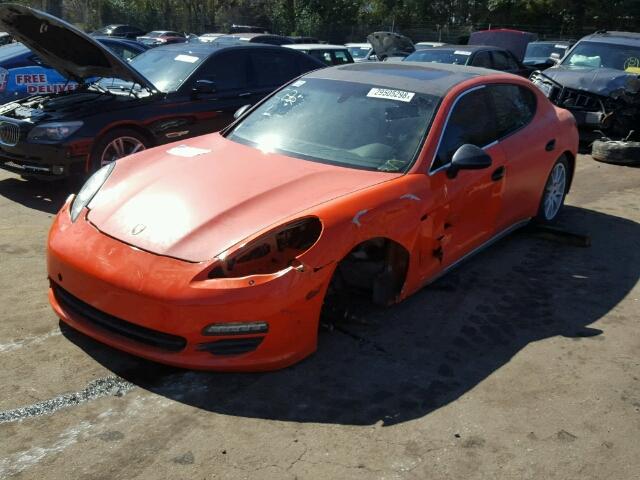 WP0AA2A70BL011557 - 2011 PORSCHE PANAMERA 2 ORANGE photo 2