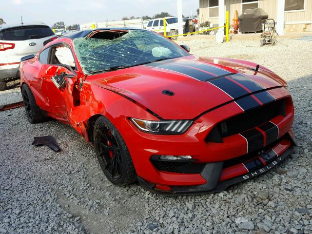 1FA6P8JZ7G5521592 - 2016 FORD MUSTANG SH RED photo 1