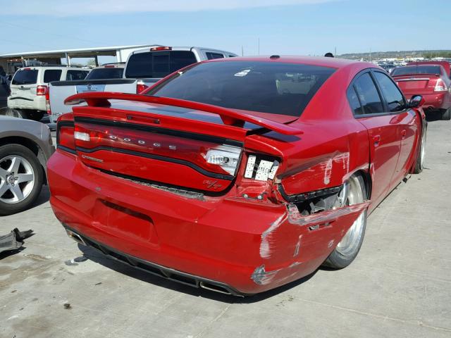 2C3CDXCT1CH102962 - 2012 DODGE CHARGER R/ RED photo 4