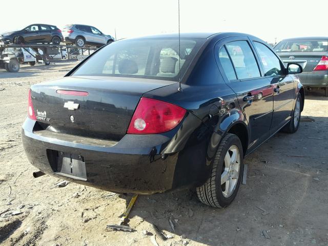 1G1AF5F56A7182498 - 2010 CHEVROLET COBALT 2LT BLACK photo 4