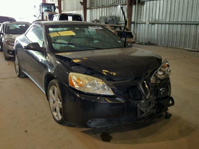 1G2ZH35N274277598 - 2007 PONTIAC G6 GT BLACK photo 1