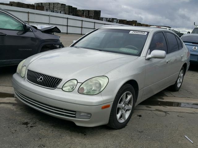 JT8BD69S850204443 - 2005 LEXUS GS 300 SILVER photo 2