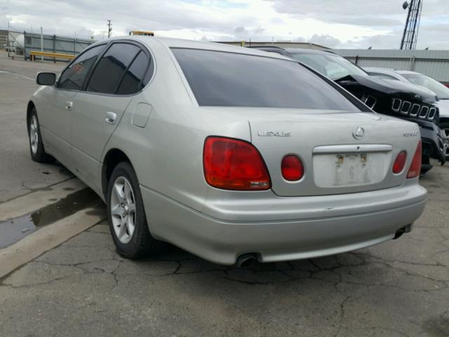 JT8BD69S850204443 - 2005 LEXUS GS 300 SILVER photo 3