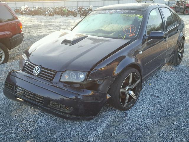 3VWSA29M0YM091283 - 2000 VOLKSWAGEN JETTA GLS BLUE photo 2