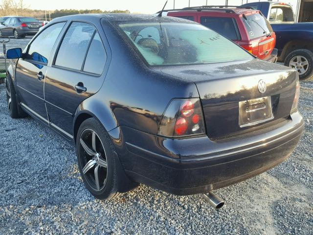 3VWSA29M0YM091283 - 2000 VOLKSWAGEN JETTA GLS BLUE photo 3