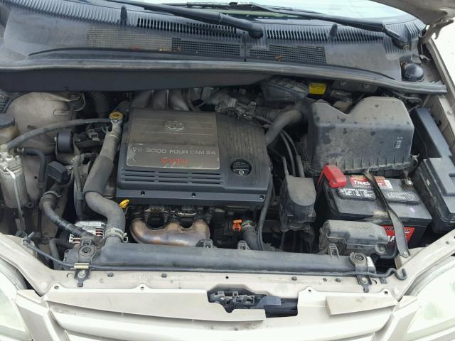 4T3ZF13C62U459808 - 2002 TOYOTA SIENNA LE BEIGE photo 7