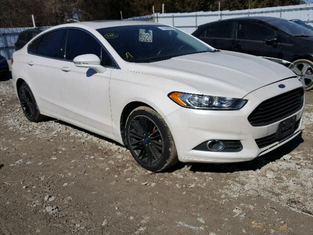 3FA6P0H94DR166266 - 2013 FORD FUSION SE WHITE photo 1