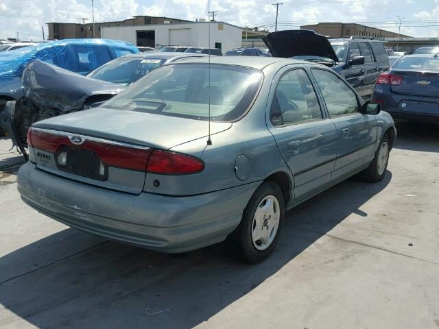 1FALP6533WK147107 - 1998 FORD CONTOUR BA BLUE photo 4