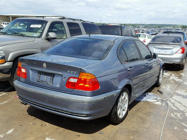 WBAAM3347YCA90797 - 2000 BMW 323I BLUE photo 4