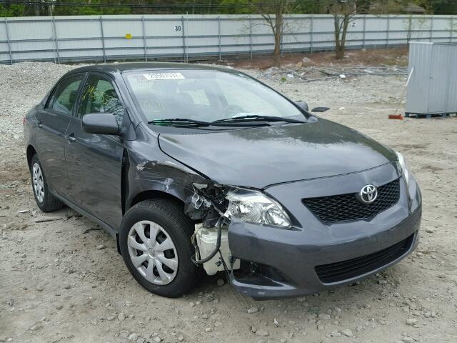 1NXBU4EE7AZ258952 - 2010 TOYOTA COROLLA BA GRAY photo 1