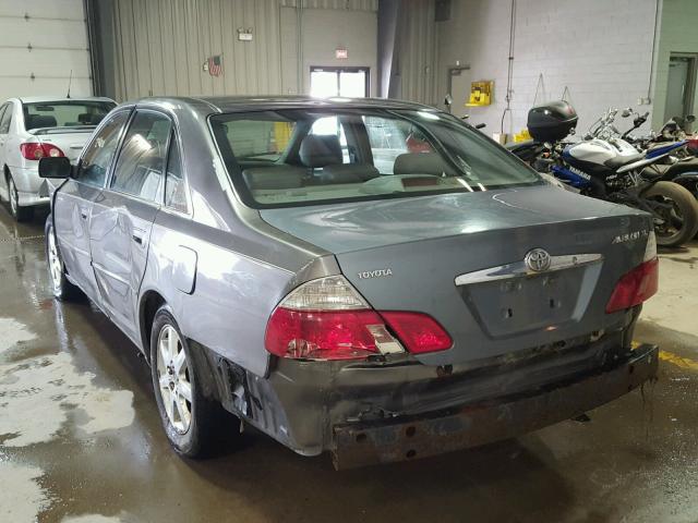 4T1BF28B43U294598 - 2003 TOYOTA AVALON XL SILVER photo 3