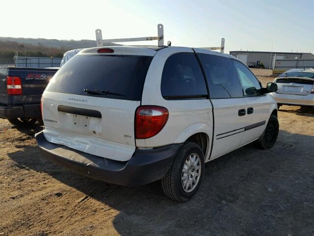 1D4GP21E27B209578 - 2007 DODGE CARAVAN C/ WHITE photo 4