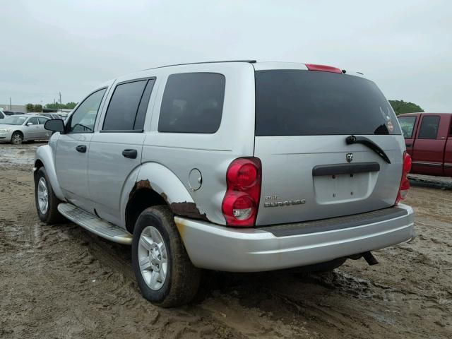 1D4HD38N24F159391 - 2004 DODGE DURANGO ST SILVER photo 3