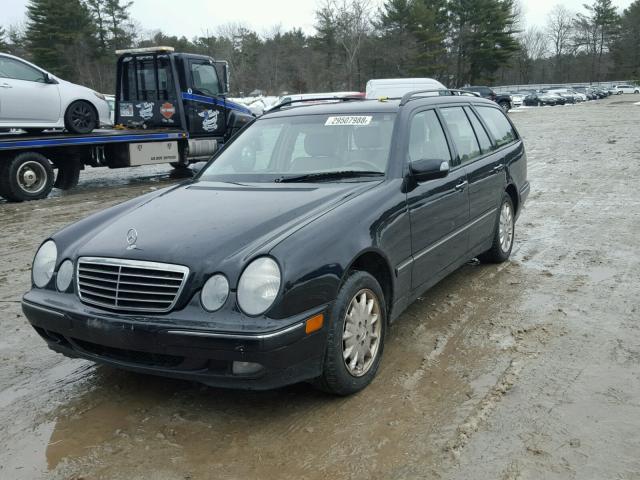 WDBJH82J31X046771 - 2001 MERCEDES-BENZ E 320 4MAT BLACK photo 2