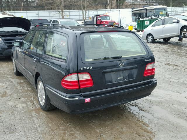 WDBJH82J31X046771 - 2001 MERCEDES-BENZ E 320 4MAT BLACK photo 3