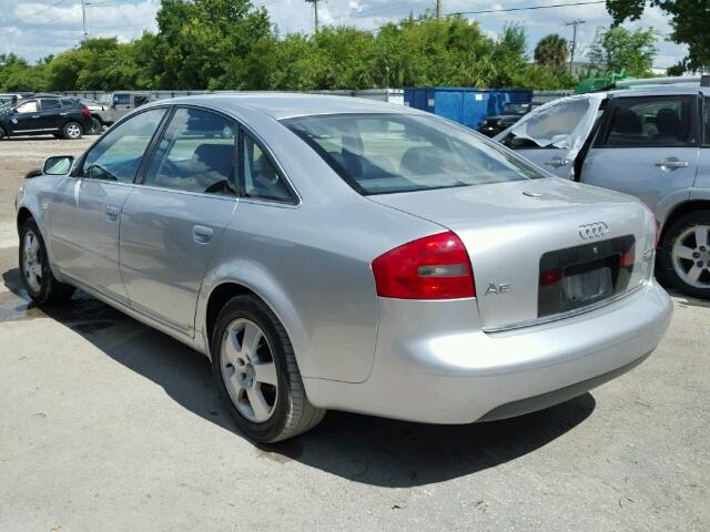 WAUED24B1YN028080 - 2000 AUDI A6 SILVER photo 3