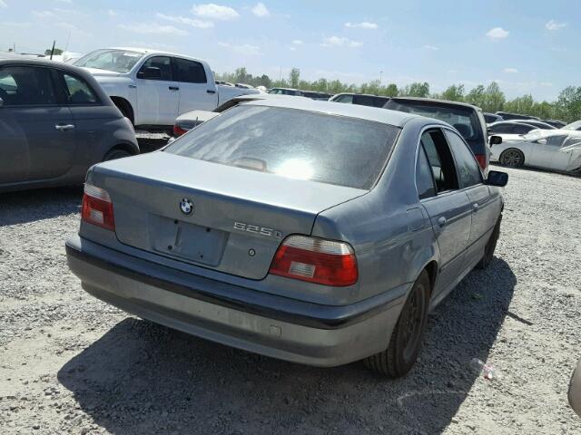 WBADT43481GF58511 - 2001 BMW 525 I AUTO BLUE photo 4
