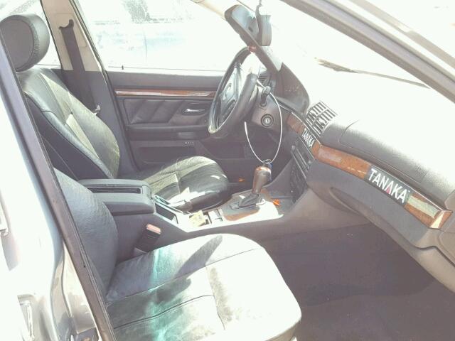 WBADT43481GF58511 - 2001 BMW 525 I AUTO BLUE photo 5