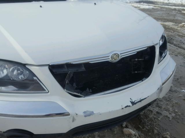 2C4GM68415R453408 - 2005 CHRYSLER PACIFICA T WHITE photo 9