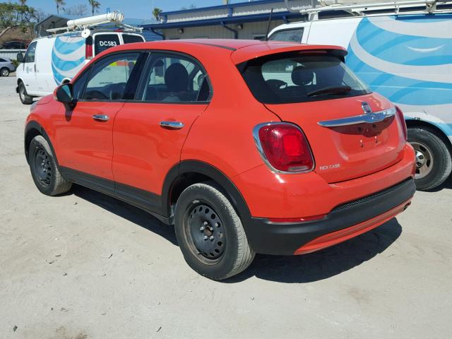 ZFBCFXAW2GP362567 - 2016 FIAT 500X POP ORANGE photo 3