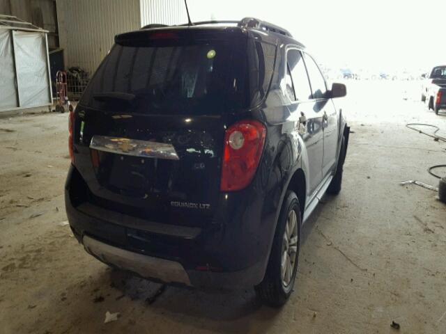 2GNALFEK4D1128851 - 2013 CHEVROLET EQUINOX LT BLACK photo 4