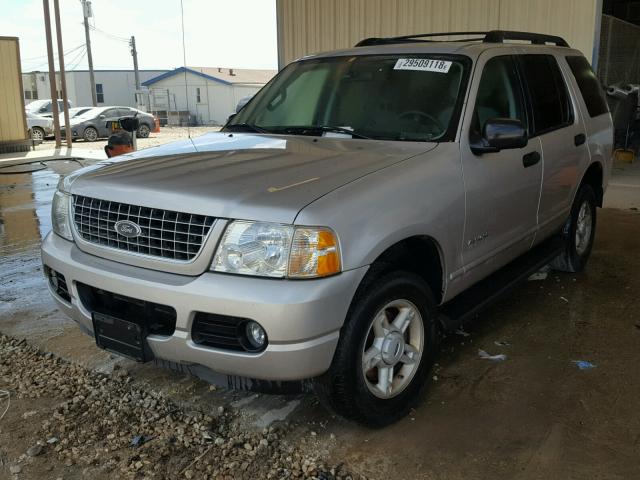 1FMZU73K85UB61337 - 2005 FORD EXPLORER X SILVER photo 2