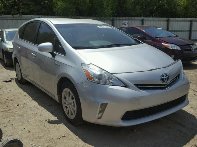 JTDZN3EU1C3147730 - 2012 TOYOTA PRIUS V SILVER photo 1