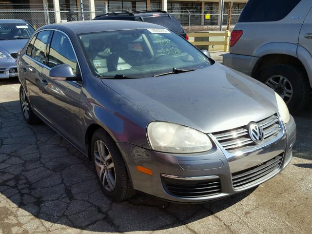 3VWSF71K45M603888 - 2005 VOLKSWAGEN NEW JETTA GRAY photo 1