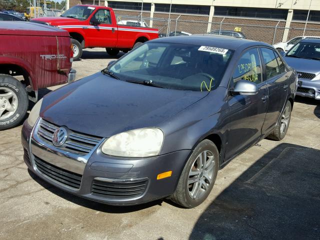 3VWSF71K45M603888 - 2005 VOLKSWAGEN NEW JETTA GRAY photo 2