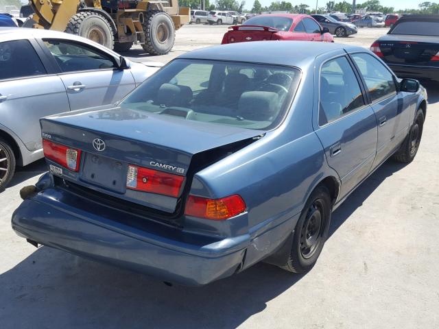 4T1BG22K31U833473 - 2001 TOYOTA CAMRY CE BLUE photo 4