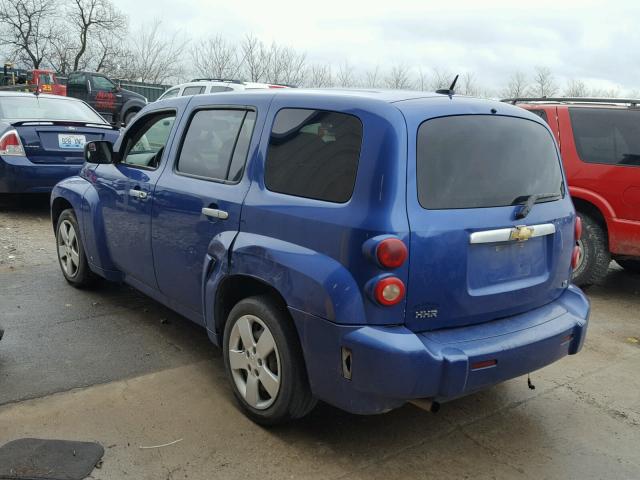 3GNDA13D36S636603 - 2006 CHEVROLET HHR LS BLUE photo 3