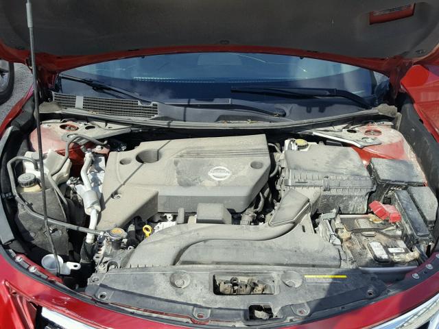 1N4AL3APXFC173689 - 2015 NISSAN ALTIMA 2.5 RED photo 7