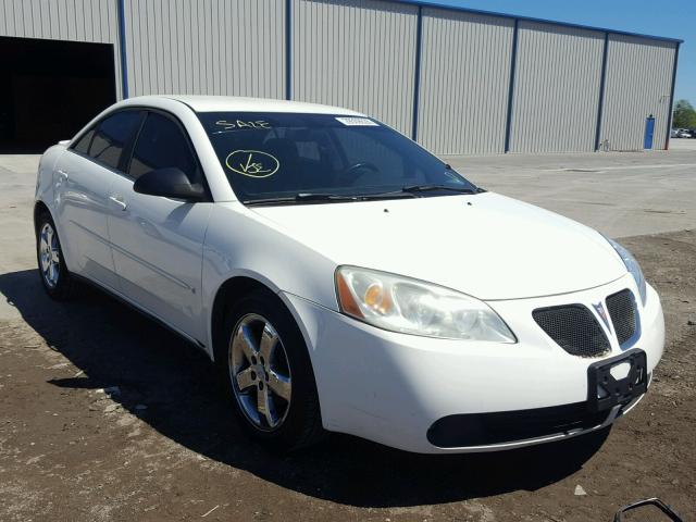 1G2ZH58N174161767 - 2007 PONTIAC G6 GT WHITE photo 1