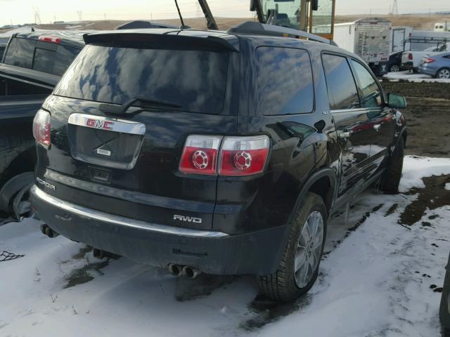 1GKLVNED8AJ144340 - 2010 GMC ACADIA SLT შავი ფოტო 4