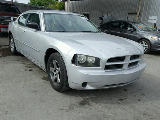 2B3KA43G88H143924 - 2008 DODGE CHARGER SILVER photo 1