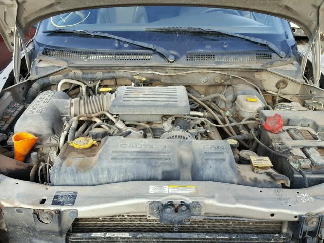 1D4HS48N73F507843 - 2003 DODGE DURANGO SL TAN photo 7