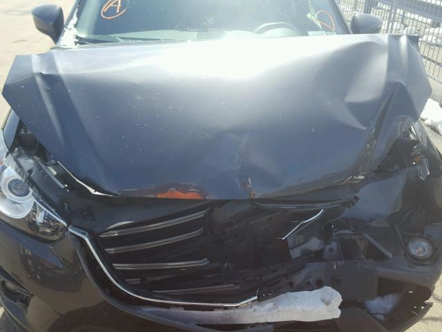 JM3KE4DY8G0859372 - 2016 MAZDA CX-5 GT GRAY photo 7