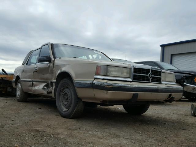 1B3XC46R4PD120715 - 1993 DODGE DYNASTY TAN photo 1