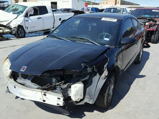 1G8AN12F55Z141589 - 2005 SATURN ION LEVEL BLACK photo 2