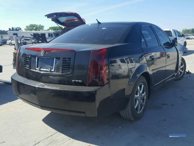 1G6DM57N830174118 - 2003 CADILLAC CTS BLACK photo 4